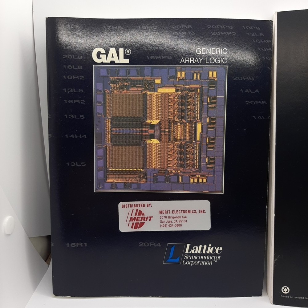 Lattice Semiconductor General Array Logic GAL Data Book 1991 & GAL Handbook 1986