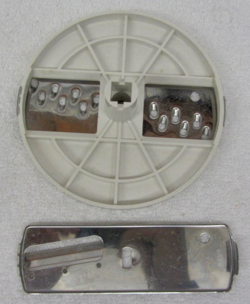 2 Nice HAMILTON BEACH BLADES Shredder Slicer Disc Food Processor 702 Replacement
