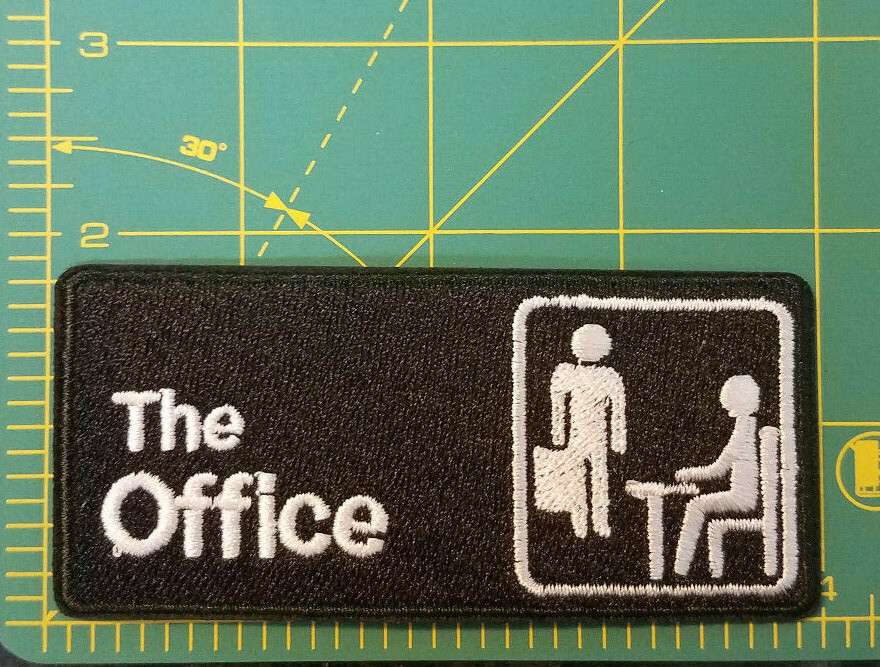 The Office Patch 4 inches wide