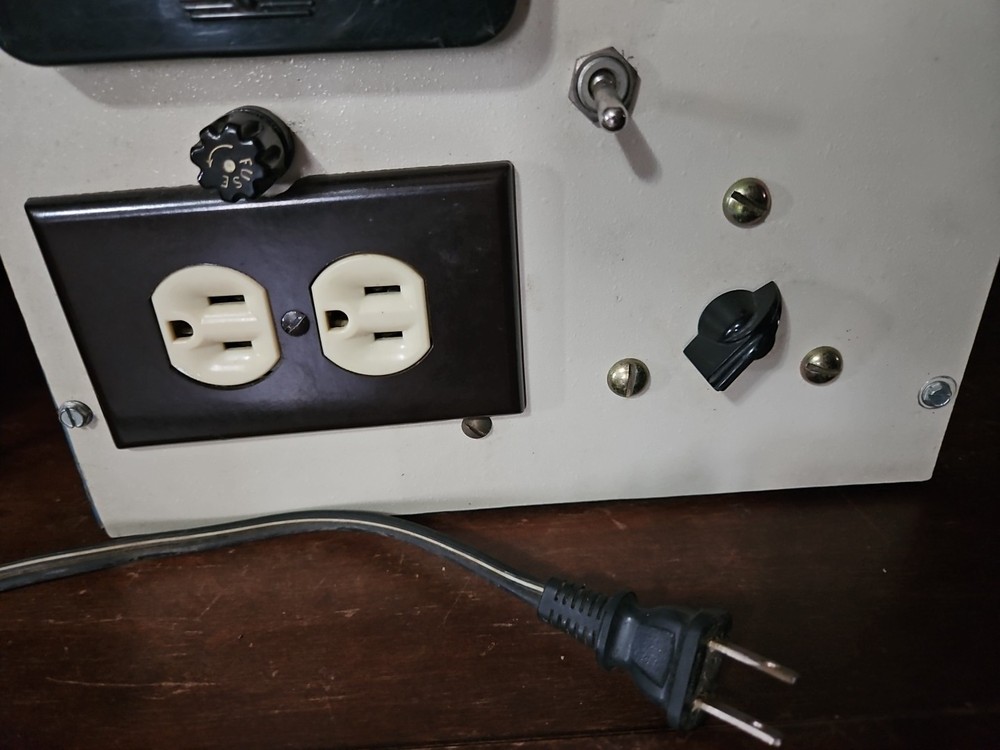 Simpson Model 59 Staco AC Variac Variable Transformer ETA Electronic DC Microamp