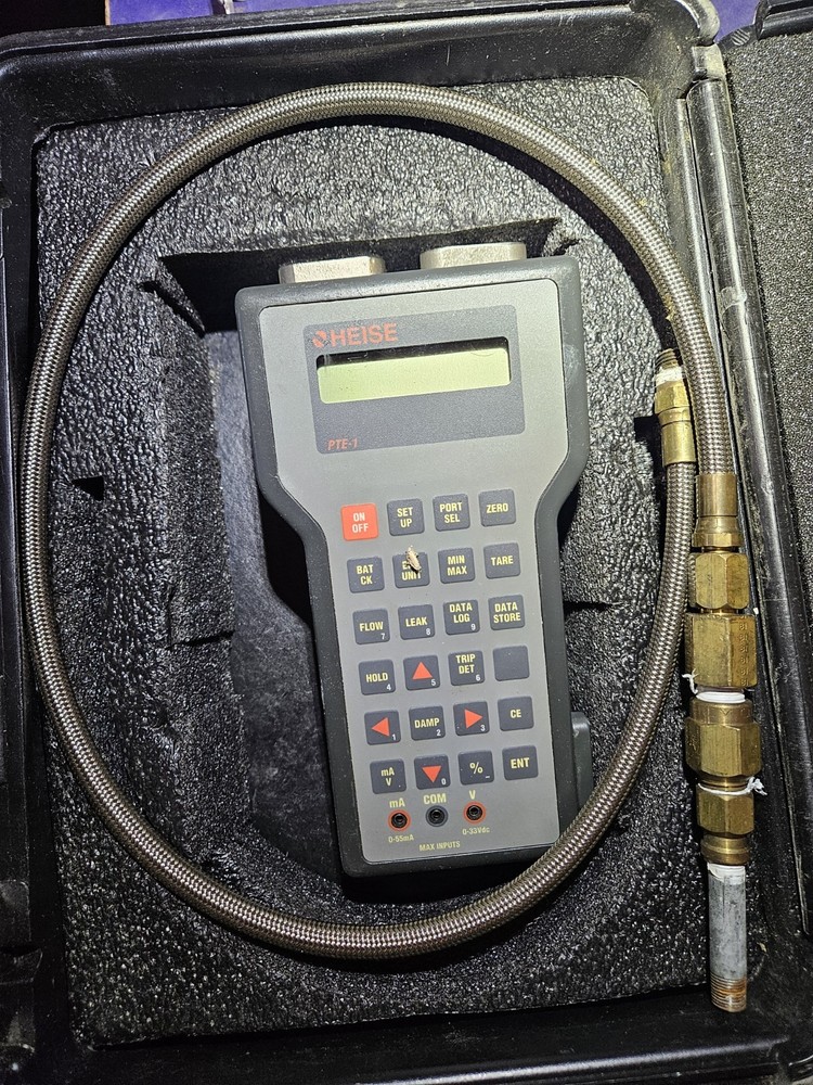 HEISE PTE-1 Handheld Pressure Calibrator + 3 Modules