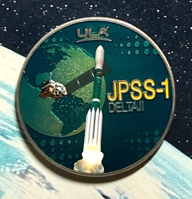JPSS-1 DELTA Ii ULA CHALLENGE COIN