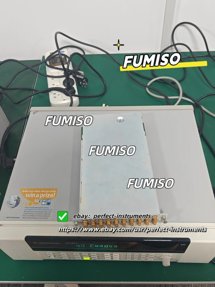 Keysight Agilent 34980A Multifunction Switch Measurement Unit.#per