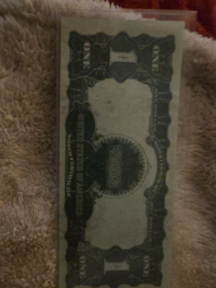 1899 1 Dollar Black Eagle Silver Certificate