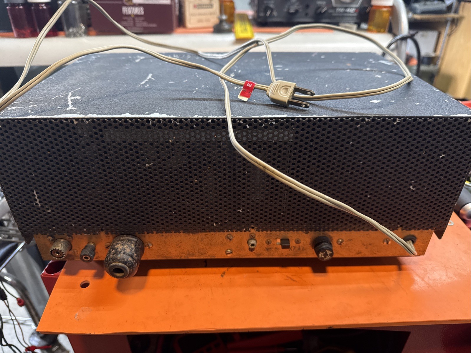 EICO CW AMATEUR TRANSMITTER MODEL 720 Ham Radio Works On 40 Low Output