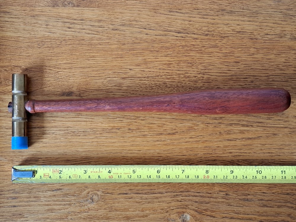 SEQUIM TOOL (USA) BRASS PLANE ADJUSTMENT HAMMER MALLET
