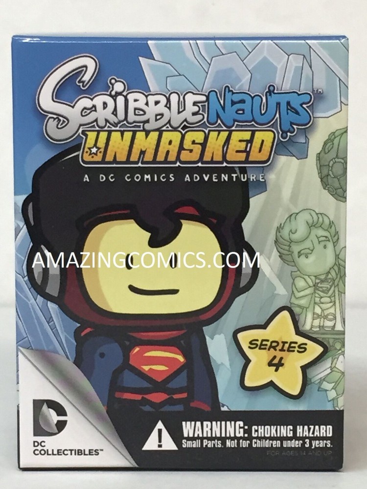 DC Scribblenauts Unmasked Ser 4 Mini Figure Blind Box - One Random Pack