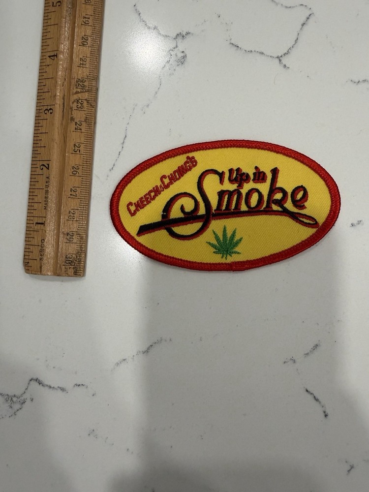 Vintage CHEECH & CHONG UP IN SMOKE PATCH