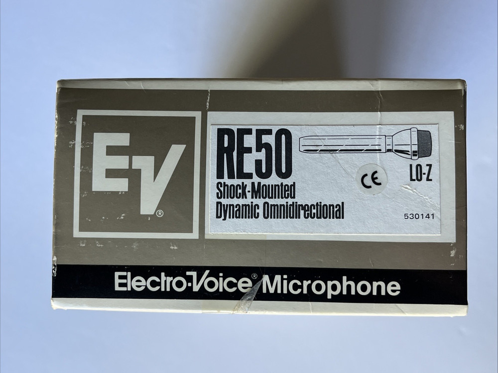 Vintage EV RE50 Shock Mounted Dynamic Omnidirectional Mic Microphone - Box Only