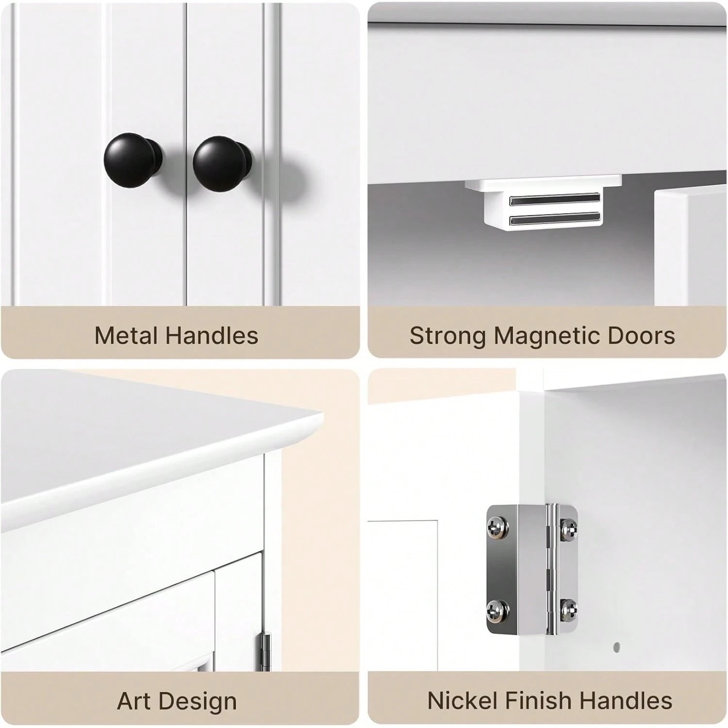 Bathroom Wall Cabinet Over Toilet Storage Organizer Medicine Chest w/ Towel Bar