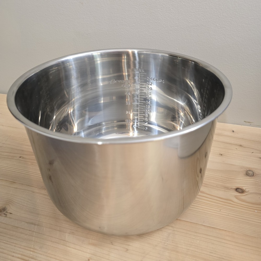 Sicheer Stainless Steel Inner Pot Replacement Insert Liner Accessory Compatible