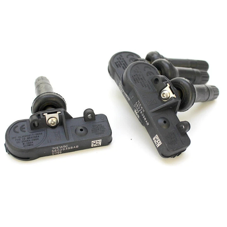 4X Genuine OEM Tire Pressure Sensor TPMS 56029398AB For Dodge Chrysler Jeep RAM