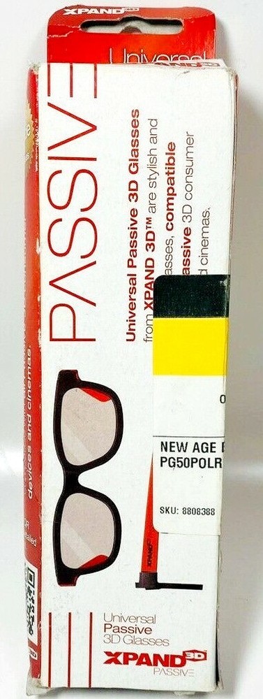 XPAND Passive Universal 3D Glasses PG50POLR
