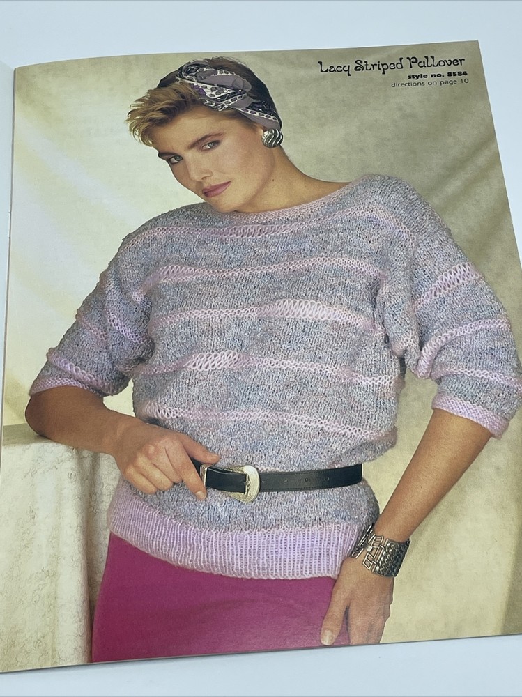 Brunswick Textures Sweaters Knit & Crochet Patterns 858