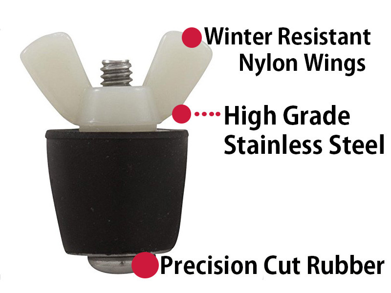 Winter Plug Value Pack #0 #1 #2 #3 For Pools & Spas - Pool Return Pool Skimmer