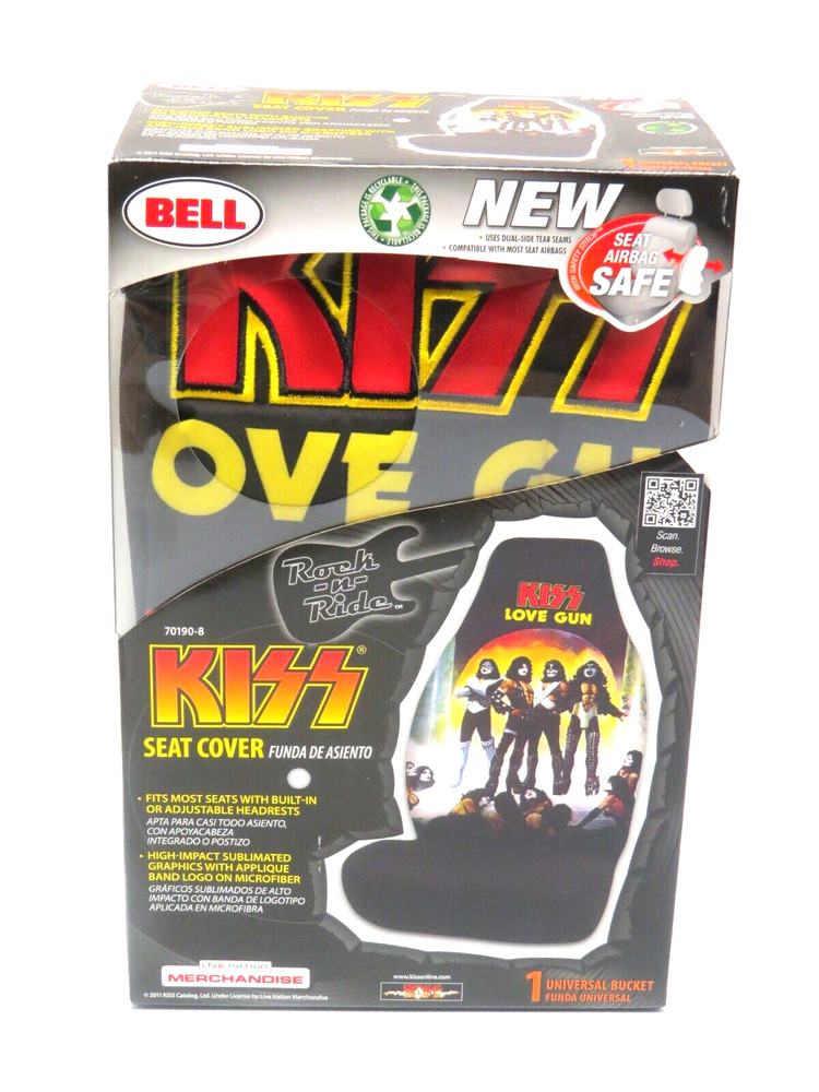 KISS LOVE GUN SEAT COVER SEALED