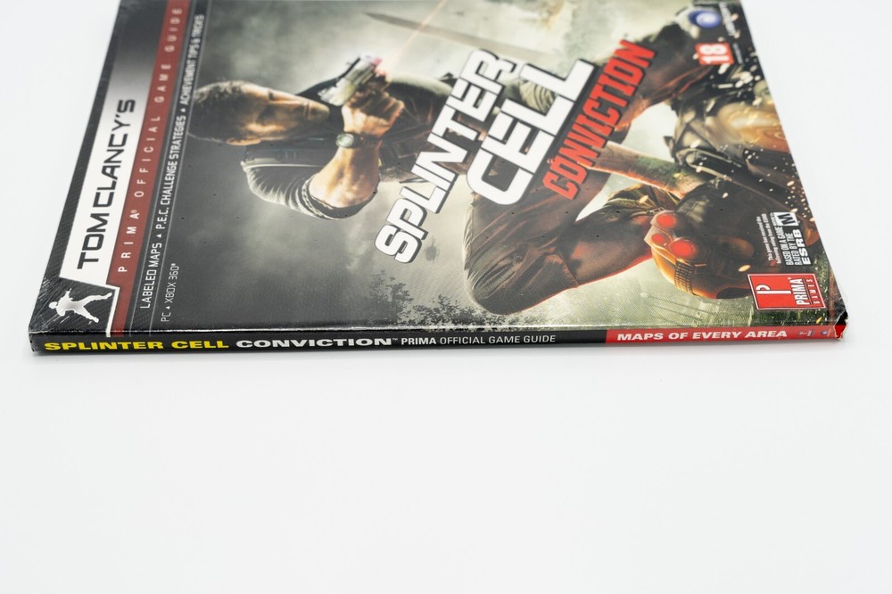 Tom Clancy's Splinter Cell Conviction Official Strategy Guide 2010 *New Sealed*