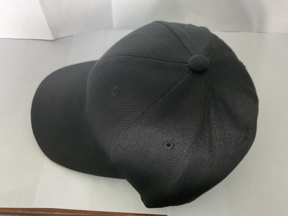 Mass. State Trooper Collectable Hat patch Sewn on Black Ball Cap