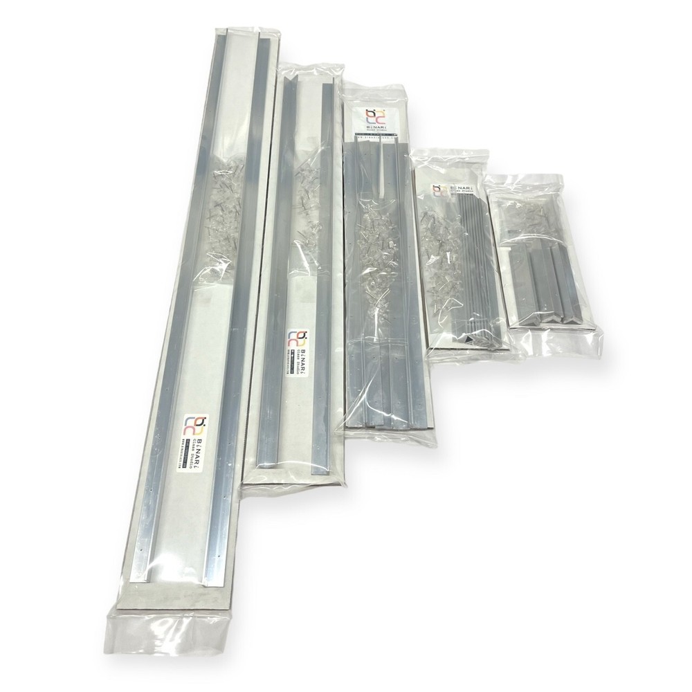 Layout Block System Bundle 4 different size for stained glass