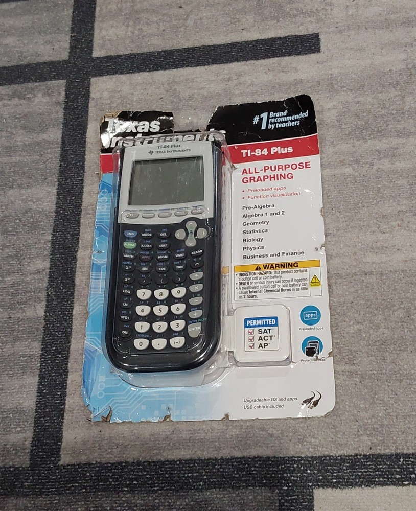 Texas Instruments TI-84 Plus Graphing Calculator NEW Q