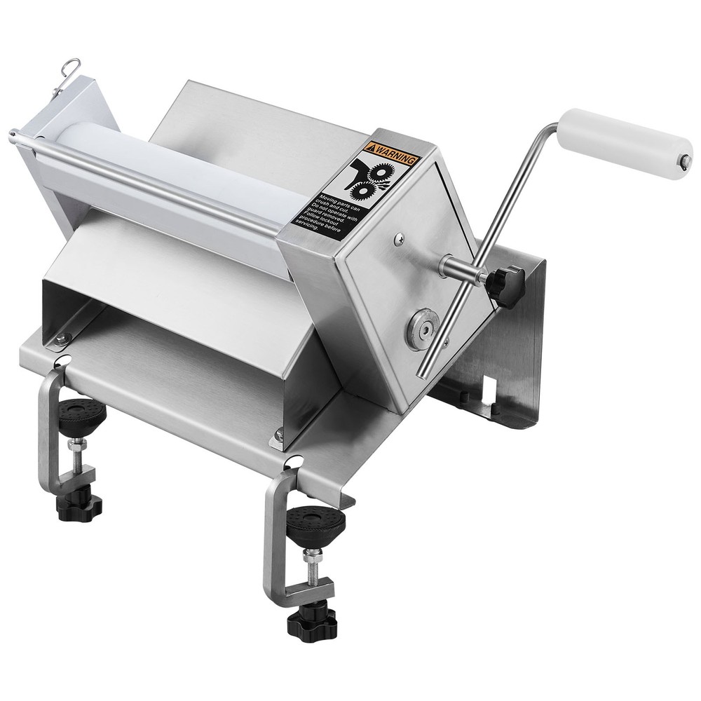 Manual Dough Sheeter Machine Max 1/2" Dough Roller Pastry Press Machine