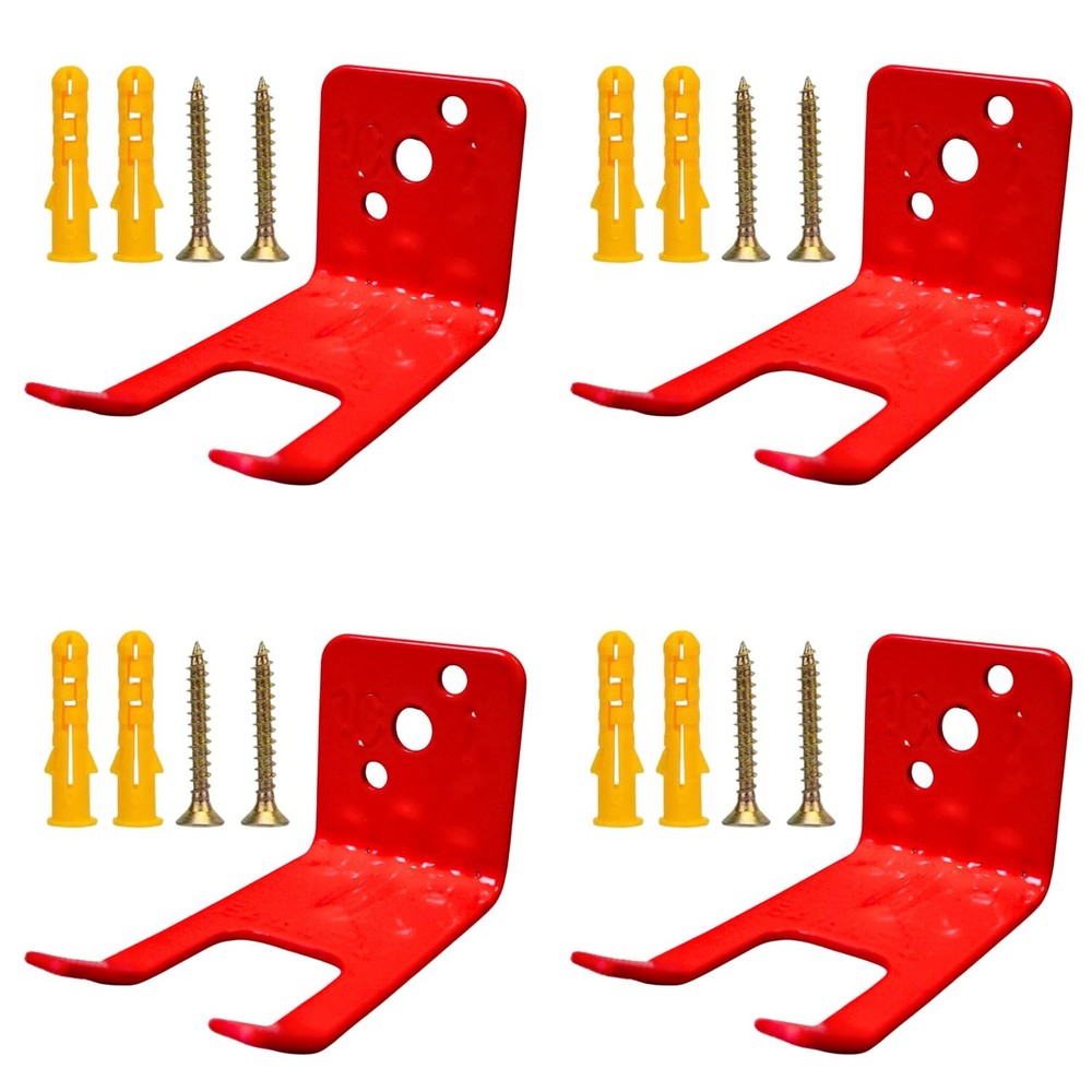 4 Pack Universal Fire Extinguisher Bracket, Fire Extinguisher Mounts & Bracke...