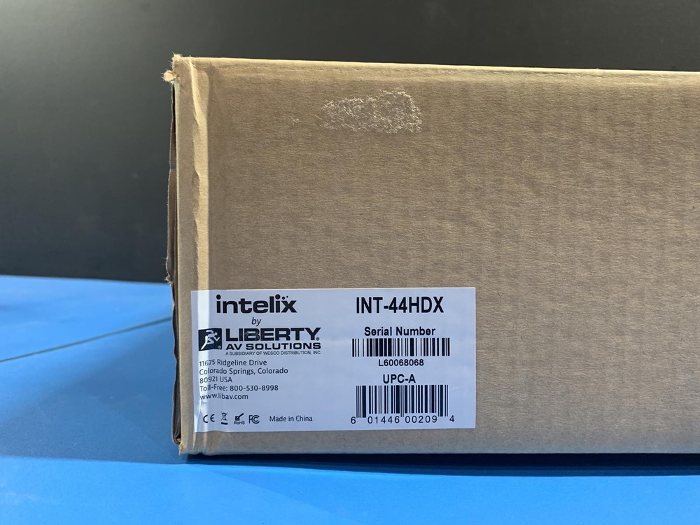 Intelix INT-44HDX 4x4 HDMI Matrix Switcher