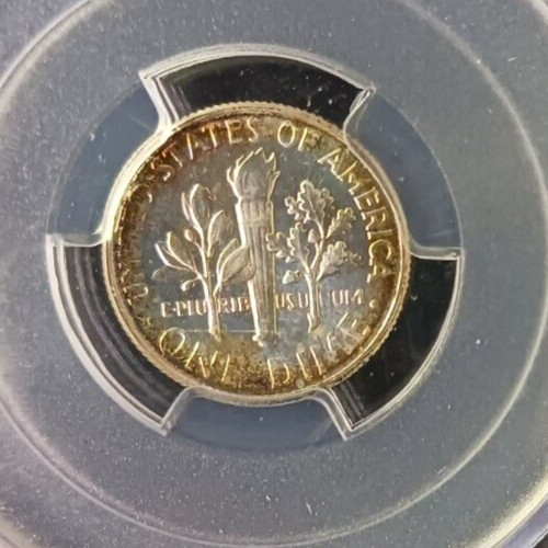 1950 PCGS PR65 Roosevelt Dime Coin