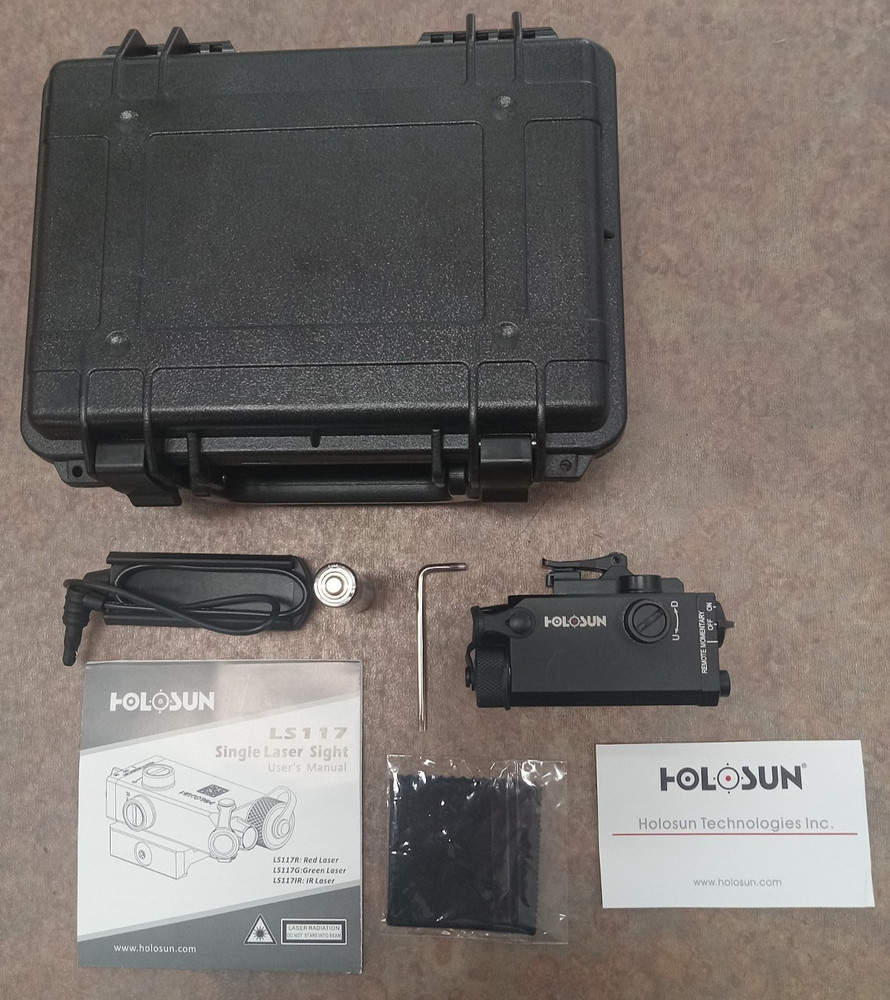 Holosun Infrared Collimated IR Laser Pointer LS117IR Quick Release Mount