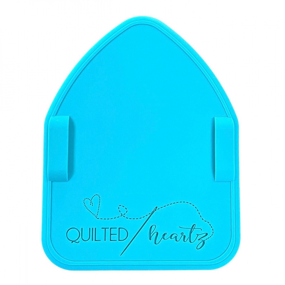 Quilted Heartz Peacock Blue Binding Eaze