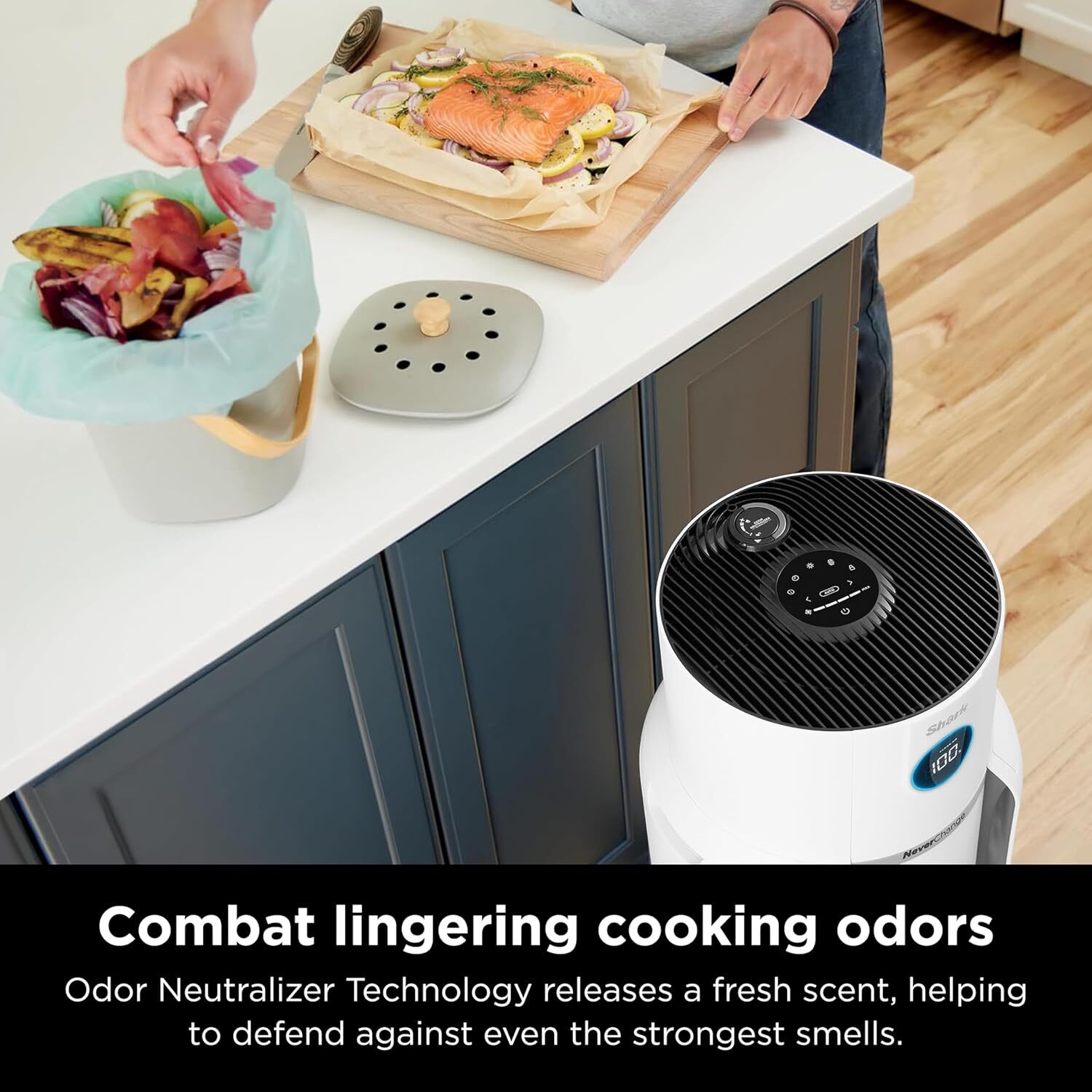 Shark R-HP302 NeverChange Air Purifier MAX, White - Certified