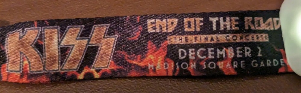 Kiss MSG EOTR Bracelet (Last show!)