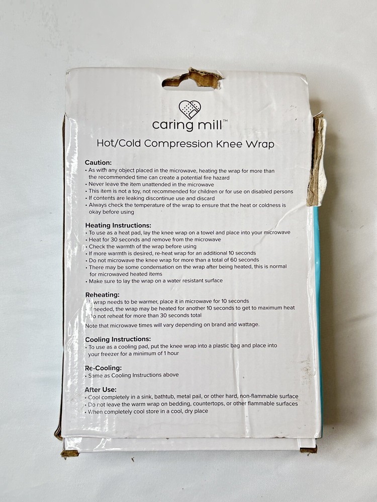 Caring Mill Hot/Cold Knee Wrap