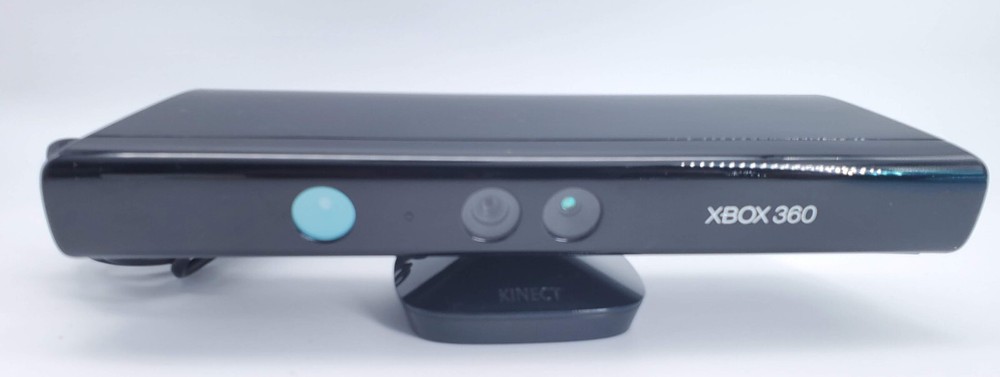 Vintage Microsoft Xbox 360 Kinect Wired Sensor Complete In Box With 3 Games