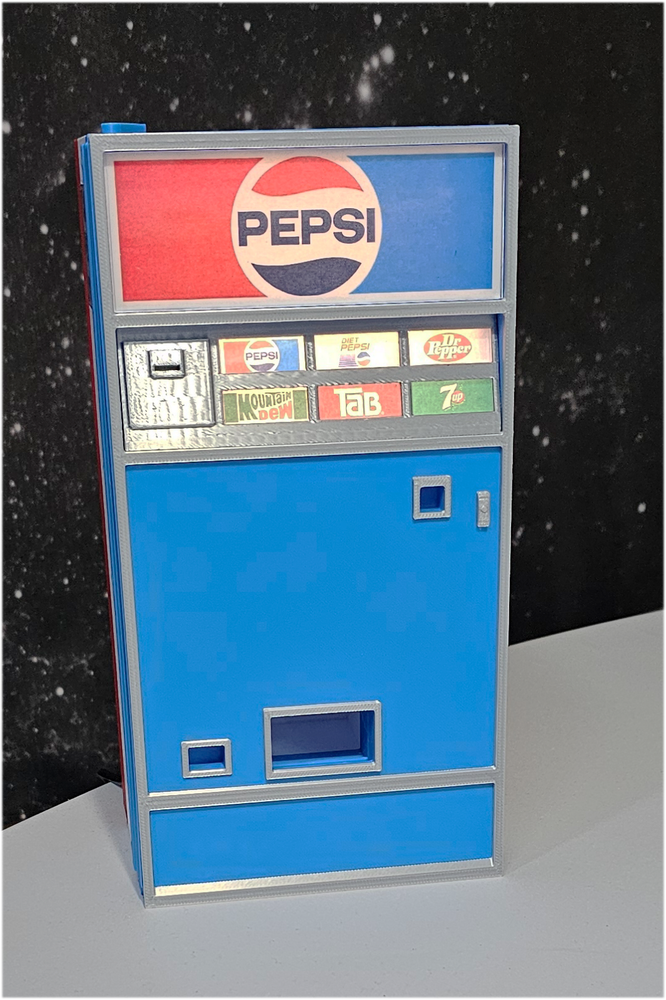 Sixth Scale Cola Themed Controller Holder for Replicade /New Wave Toys