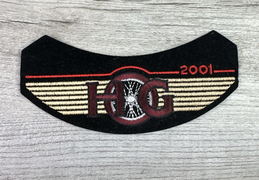 Harley Davidson HOG Vintage Embroidered Patch 2001 New