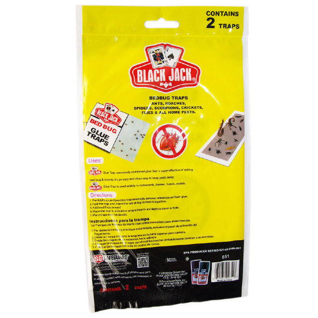 Black Jack 00651 Bedbug Traps (Contains 2 Traps)