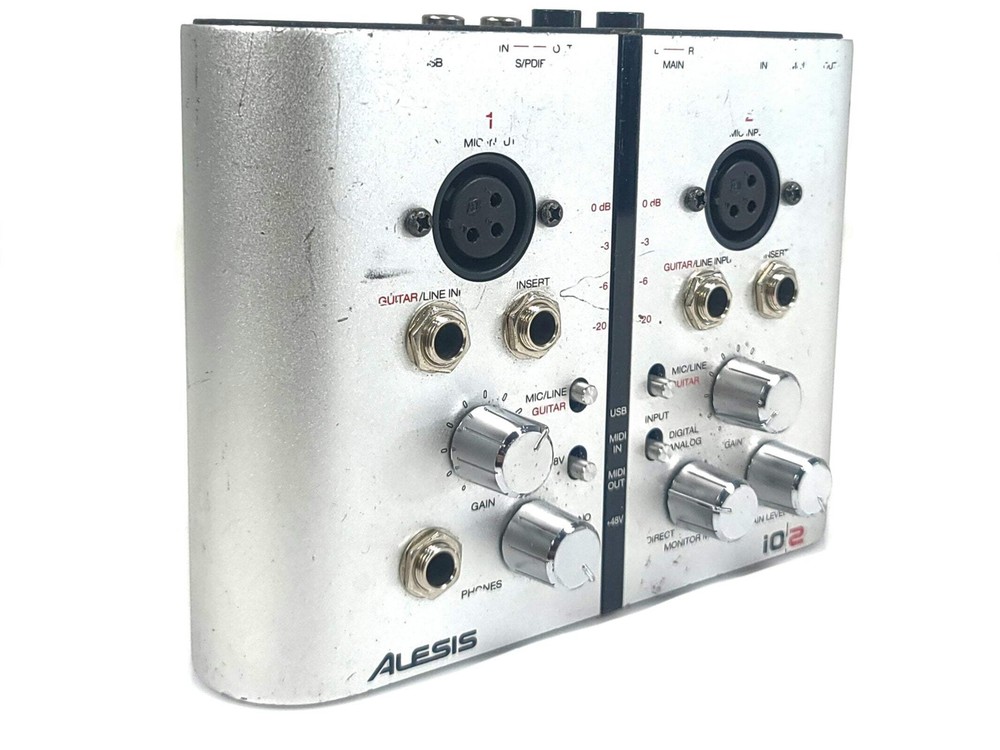 Alesis iO2 USB Audio Interface (C2018-462)
