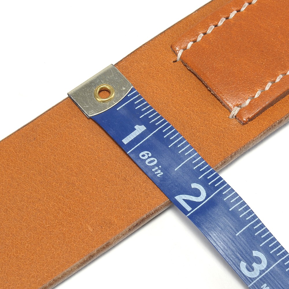 German WW2 M31 Combat Field Equipment Black Leather Belt 130 cm