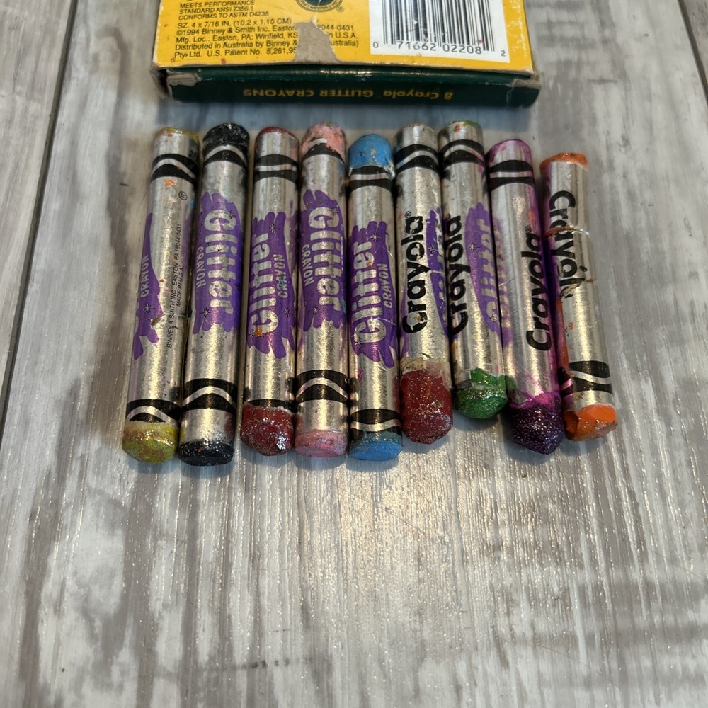 Crayola Glitter Crayons 8-Glitter