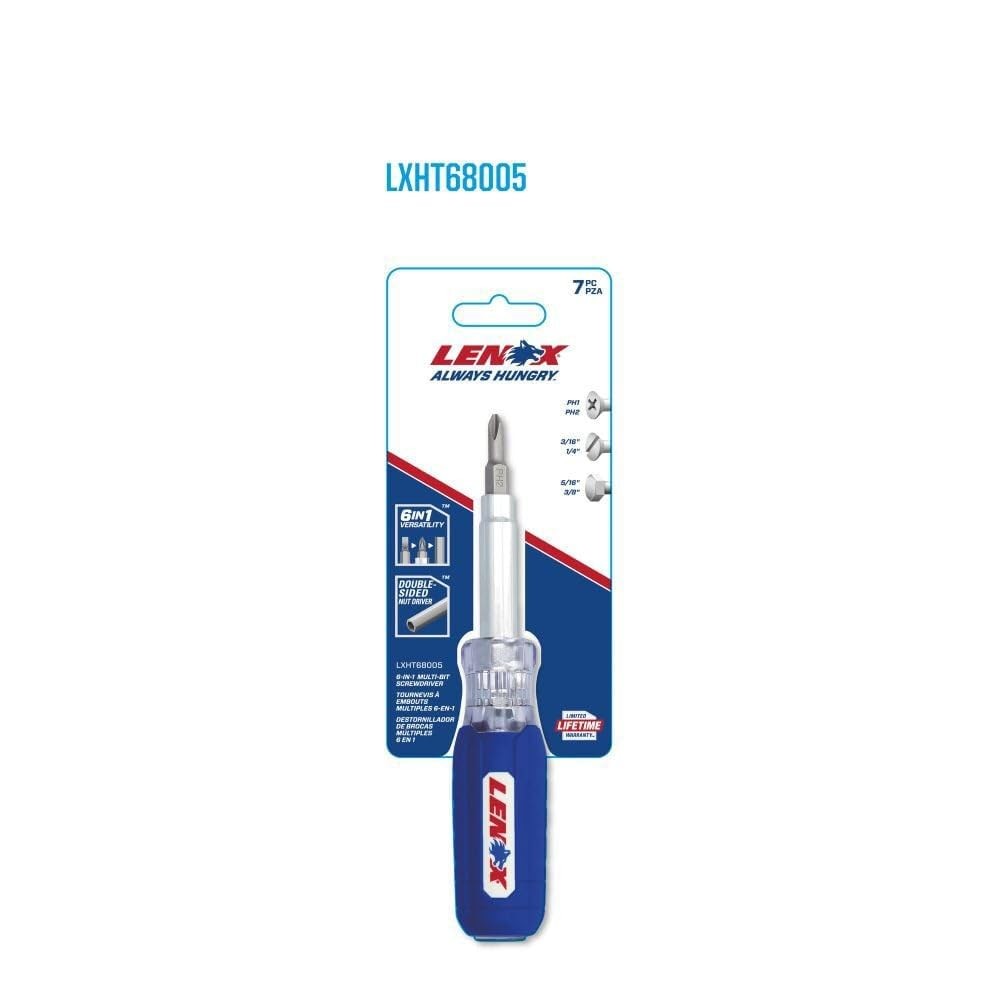 Lenox 6-In-1 Multi-Bit Screwdriver
