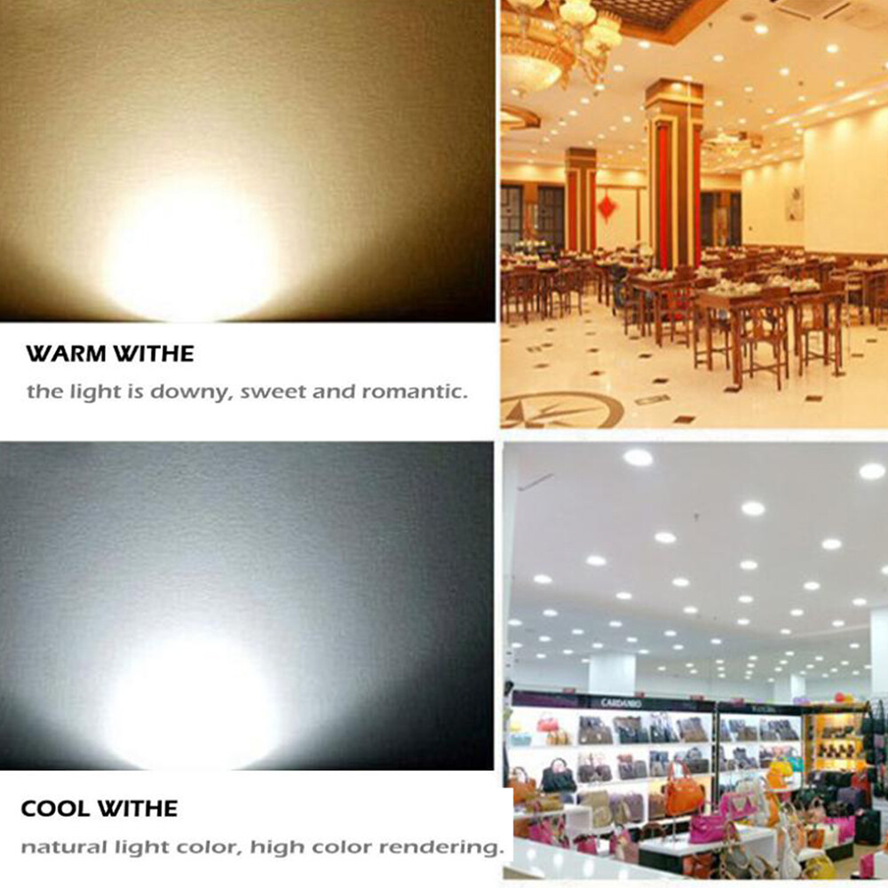 10PC Dimmable 5W LED Downlight Spotlight Recessed Ceiling Down Light Bulb Lamp