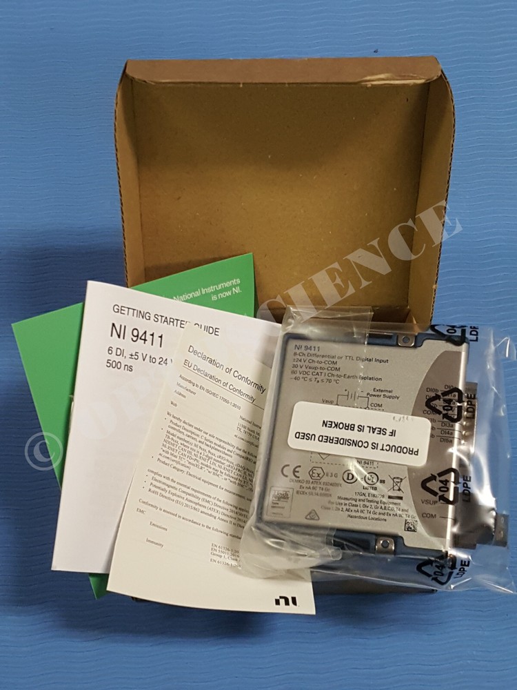 NEW - National Instruments NI 9411 cDAQ Differential Digital Input Module