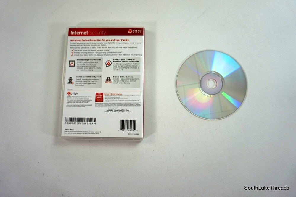 Trend Micro Titanium Internet Security 3 Devices Apple Windows Android 2013