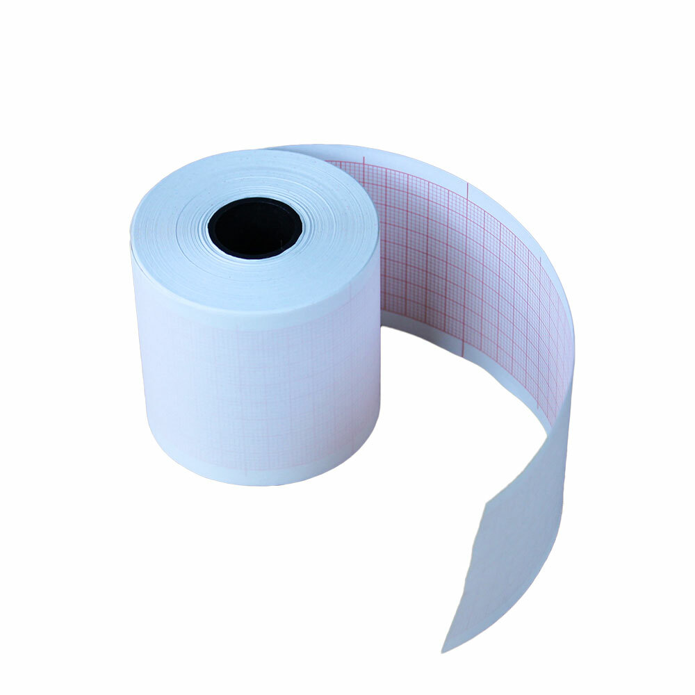 PHYSIO CONTROL - 50MM X 30M (100 FT), Red Grid, PK 10