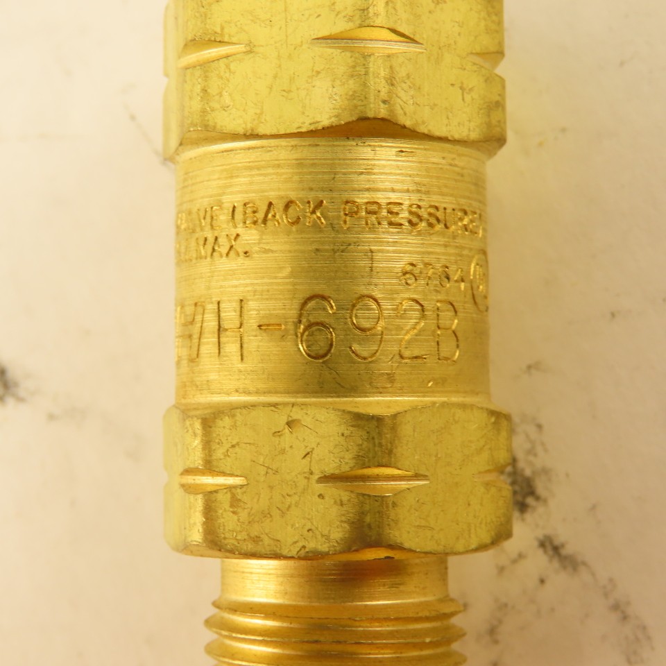 Smith H-692B 300 PSI Reverse Back Pressure Gas Flow Check Valve