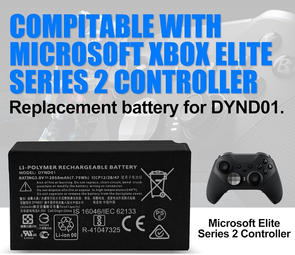 Battery DYND01 For Xbox Elite Series 2 Controller