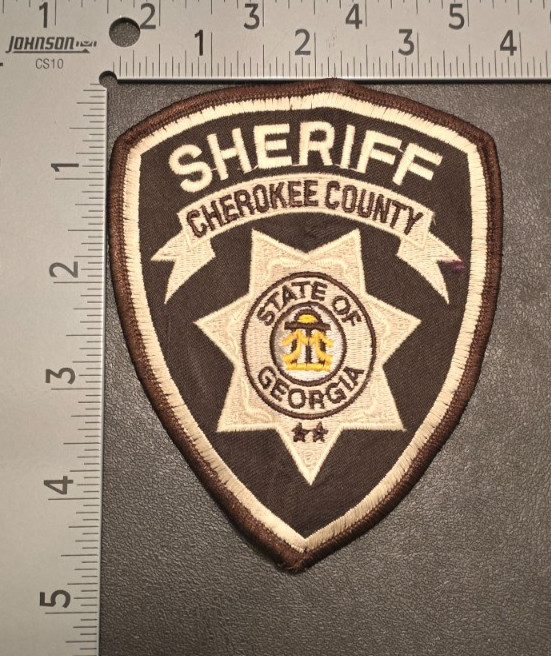 Cherokee County Georgia Sheriff Patch