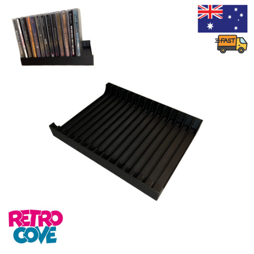 15 CD Disk Holder Grid Stand Tray Storage Rack