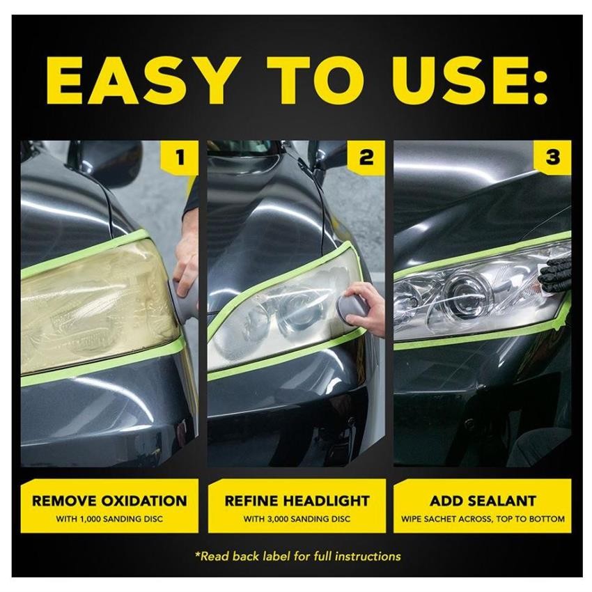 Meguiar's G2990SRP Ultimate Headlight Restoration Kit
